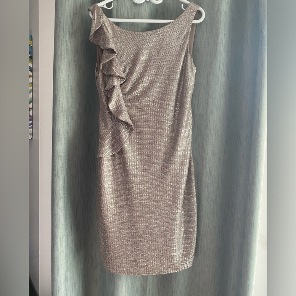 Gold/silver dress size 14
